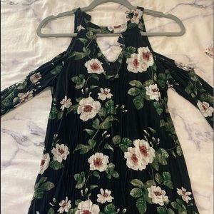 Black floral AE dress